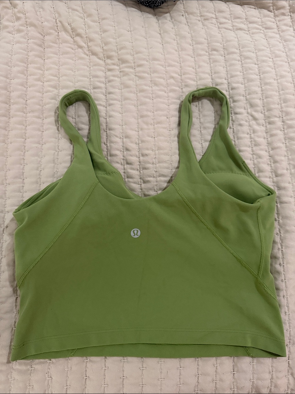 lululemon athletica Olive Green Cross-Back Sports Bra